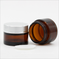 20ml/30ml/50ml round cosmetic amber glass jar